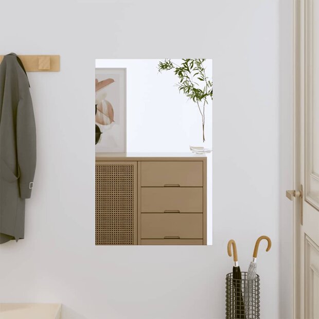 Wandspiegel 40x60 cm rechthoekig glas 1