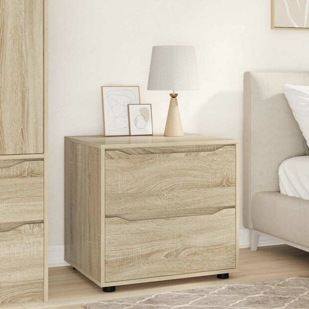 Opbergkast Sonoma Eiken 60 x 48 x 57 cm Bewerkt hout 1