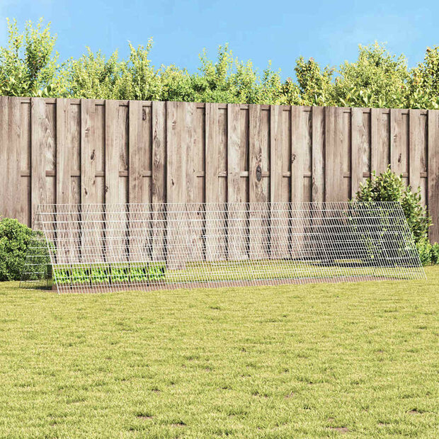 Konijnenkooi Zilver 215 x 100 x 85 cm Gegalvaniseerd staal 1