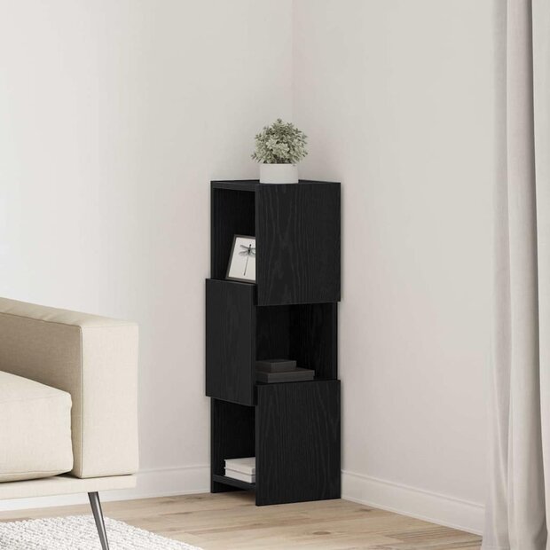 Hoekkast Wit 25,5x25x80cm Bewerkt hout 1