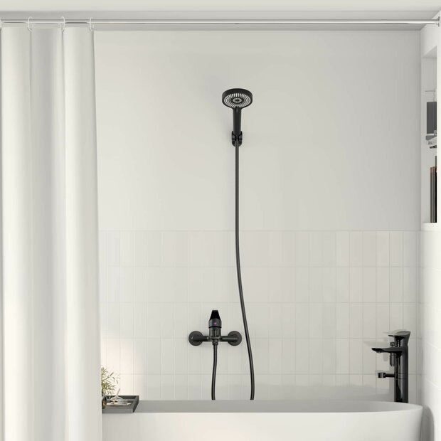 Doucheset Zwart G 1 / 2 inch 1