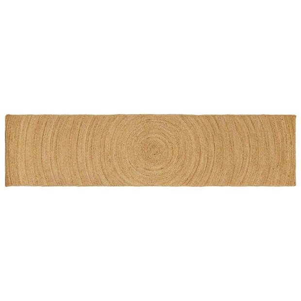 Vloerkleed Bruin 60 x 400 cm Jute 1