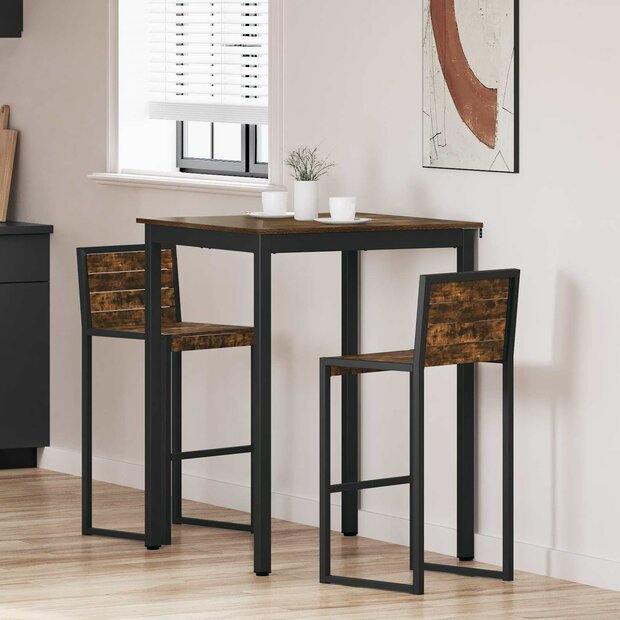 Eettafels Bewerkt hout 1