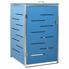 Containerberging Enkel 69X77,5X112,5 Cm Roestvrij Staal 1 container Blauw