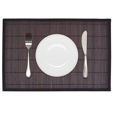 6 Placemats Bamboe 30 X 45 Cm 1 Donkerbruin