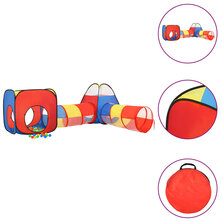 Kinderspeeltent Met 250 Ballen 90X264X90 Cm Meerkleurig 1 Multikleur
