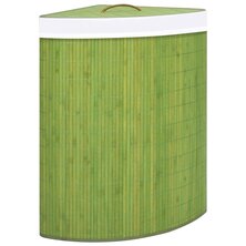 Hoekwasmand 60 L Bamboe 1 Groen