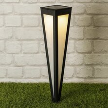 Hi Tuinlamp Met Grondpin Solar Led 58 Cm Zwart 1 Φ 58 cm