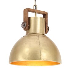 Hanglamp Industrieel Rond 25 W E27 40 Cm Messingkleurig 1 Ø 40 cm Koper