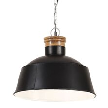 Hanglamp Industrieel E27 32 Cm 1 Φ 32 cm Zwart