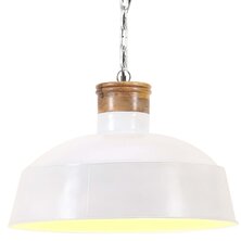Hanglamp Industrieel E27 58 Cm 1 Φ 58 cm Wit