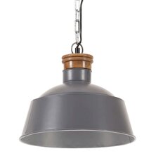 Hanglamp Industrieel E27 32 Cm 1 Φ 32 cm Grijs