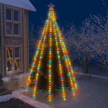 Kerstboomverlichting 500 LED&apos;s meerkleurig binnen/buiten 500 cm