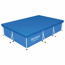 Bestway Flowclear Zwembadhoes 304X205X66 Cm Donkergrijs