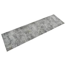 Keukenmat Wasbaar Betonprint Fluweel 1 45 x 150 cm grey ad black