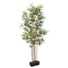 Kunstplant bamboe 368 bladeren 80 cm groen