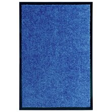 Deurmat Wasbaar 1 40 x 60 cm Blauw