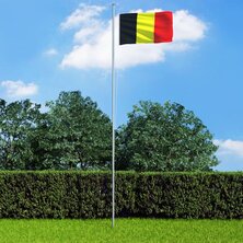 Vlag Belgi&euml; 90x150 cm