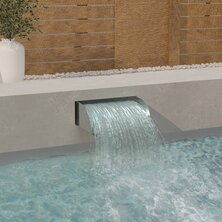 Waterval Roestvrij Staal 304 45 x 34 x 14 cm zonder LED
