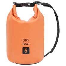 Drybag Pvc Oranje 5 l orange without zipper