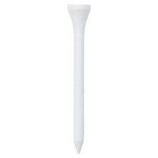 1000 St Golftees Bamboe 70 mm Wit