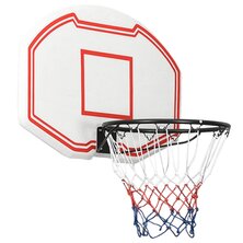 Basketbalbord Polyetheen 90 x 60 x 2 cm Wit