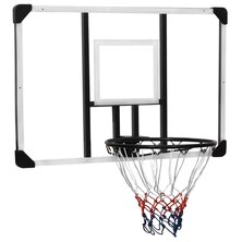 Basketbalbord Polycarbonaat Transparant 106 x 69 x 3 cm