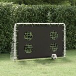 Voetbaldoeltrainingsdoel 184x61x122 cm staal Voetbaldoeltrainingsdoel 184x61x122 cm staal