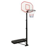 Basketbalstandaard 258-363 cm polyetheen wit Basketbalstandaard 258-363 cm polyetheen wit