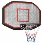 Basketbalbord 109x71x3 cm polyetheen zwart Basketbalbord 109x71x3 cm polyetheen zwart