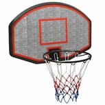 Basketbalbord 90x60x2 cm polyetheen zwart Basketbalbord 90x60x2 cm polyetheen zwart