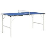 Tafeltennistafel met net 5 feet 152x76x66 cm blauw Tafeltennistafel met net 5 feet 152x76x66 cm blauw