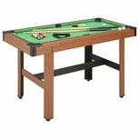 Biljarttafel 4 feet 122x61x76 cm bruin Biljarttafel 4 feet 122x61x76 cm bruin