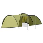 Iglotent 8-persoons 650x240x190 cm groen Iglotent 8-persoons 650x240x190 cm groen