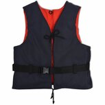 Zwemvest 50N 70-90 kg marineblauw