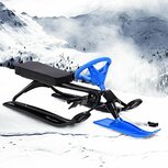 Sneeuwslee zwart en blauw