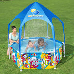 Bestway Kinderzwembad Steel Pro UV Careful bovengronds 183x51 cm Bestway Kinderzwembad Steel Pro UV Careful bovengronds 183x51 cm