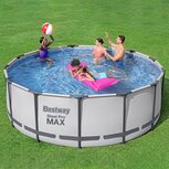 Bestway Zwembadset Steel Pro MAX rond 396x122 cm Bestway Zwembadset Steel Pro MAX rond 396x122 cm
