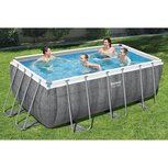 Bestway Zwembadset Power Steel rechthoekig 412x201x122 cm Bestway Zwembadset Power Steel rechthoekig 412x201x122 cm