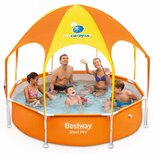 Bestway Kinderzwembad Steel Pro UV Careful bovengronds 244x51 cm Bestway Kinderzwembad Steel Pro UV Careful bovengronds 244x51 cm