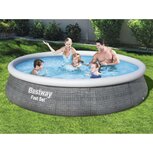 Bestway Fast Set Zwembadset met pomp opblaasbaar 396x84 cm Bestway Fast Set Zwembadset met pomp opblaasbaar 396x84 cm