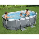 Bestway Zwembad bovengronds ovaal Power Steel 305x200x84 cm Bestway Zwembad bovengronds ovaal Power Steel 305x200x84 cm