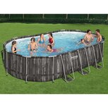 Bestway Zwembadset Power Steel ovaal 488x305x107 cm Bestway Zwembadset Power Steel ovaal 488x305x107 cm