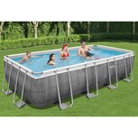 Bestway Zwembadset Power Steel rechthoekig 549x274x122 cm Bestway Zwembadset Power Steel rechthoekig 549x274x122 cm