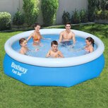 Bestway Zwembad Fast Set opblaasbaar rond 305x76 cm 57266 Bestway Zwembad Fast Set opblaasbaar rond 305x76 cm 57266