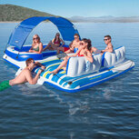 Bestway Drijfeiland tropical breeze 389x274 cm 43105 Bestway Drijfeiland tropical breeze 389x274 cm 43105