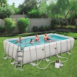 Bestway Zwembadset Power Steel rechthoekig 549x274x122 cm Bestway Zwembadset Power Steel rechthoekig 549x274x122 cm