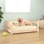 Hondenmand 75,5x55,5x28 cm massief grenenhout Hondenmand 75,5x55,5x28 cm massief grenenhout