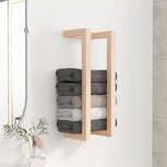 Handdoekenrek 23x18x60 cm massief grenenhout Handdoekenrek 23x18x60 cm massief grenenhout