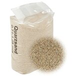 Filterzand 25 kg 0,71-1,25 mm
